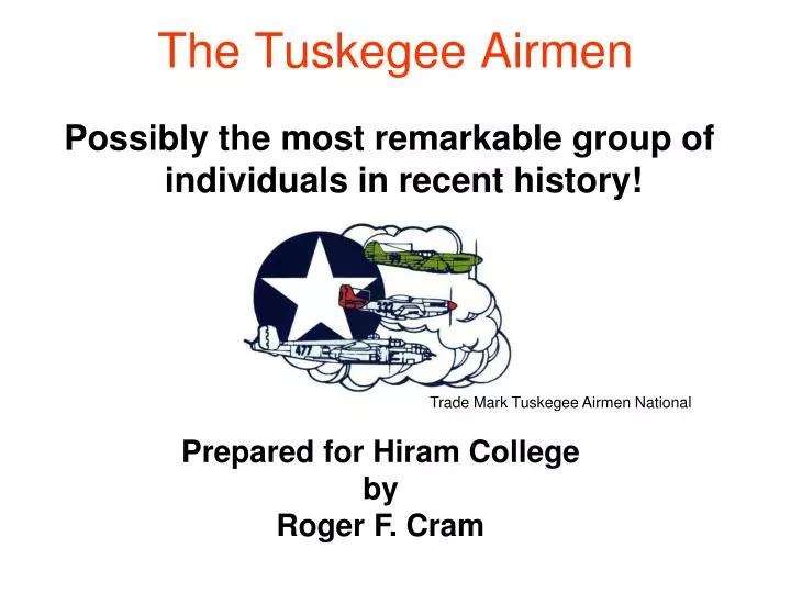 the tuskegee airmen