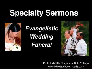 Specialty Sermons