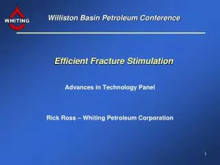 Williston Basin Petroleum Conference