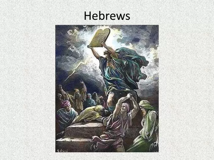 hebrews