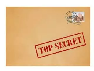 TOP SECRET Attention: Secret Agent Phoenix Code Name: Operation Staff Appreciation Luncheon