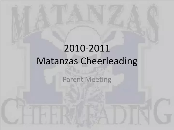 2010 2011 matanzas cheerleading