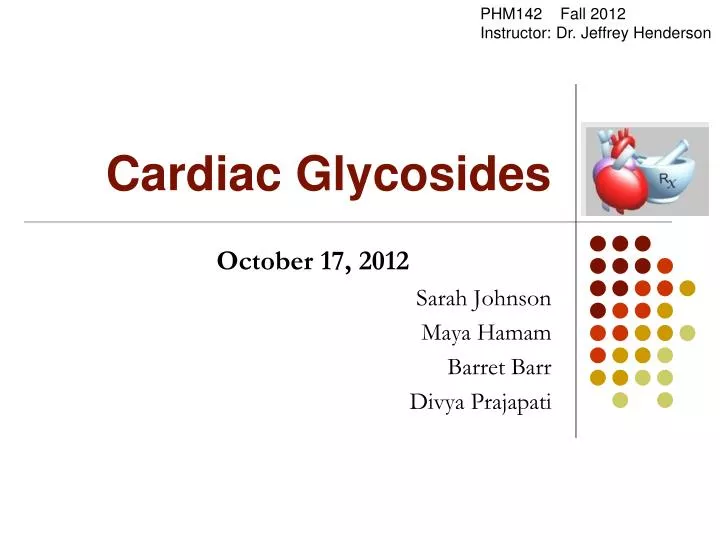 cardiac glycosides