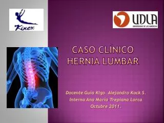 caso cl nico hernia lumbar