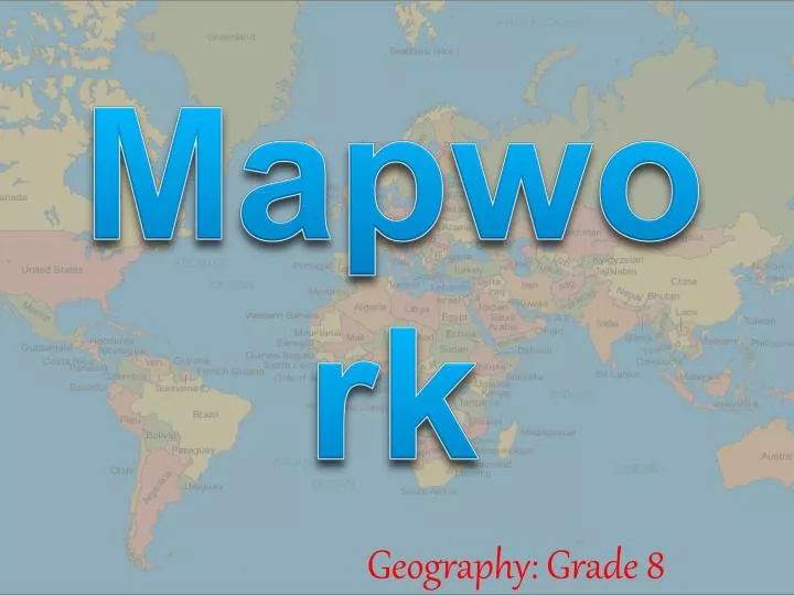 mapwork