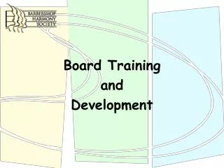 Board Training and Development