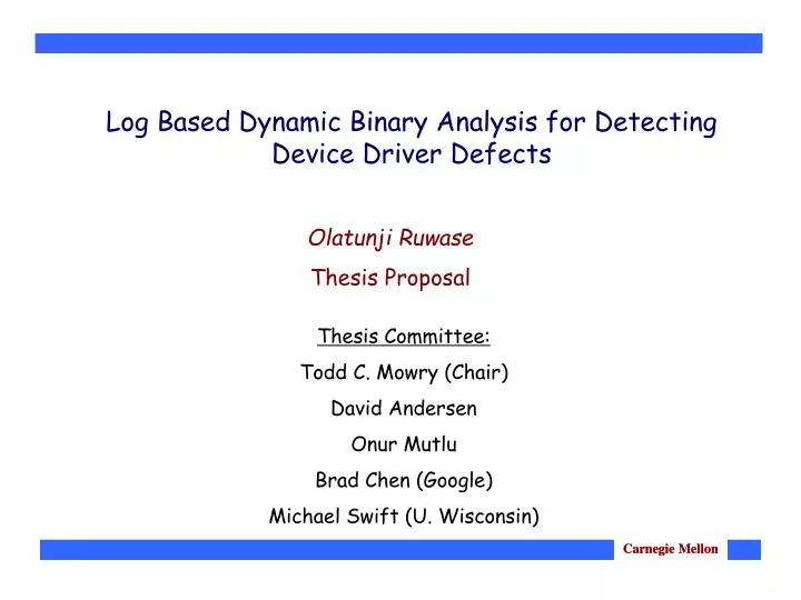 log based dynamic binary analysis for detecting device driver defects