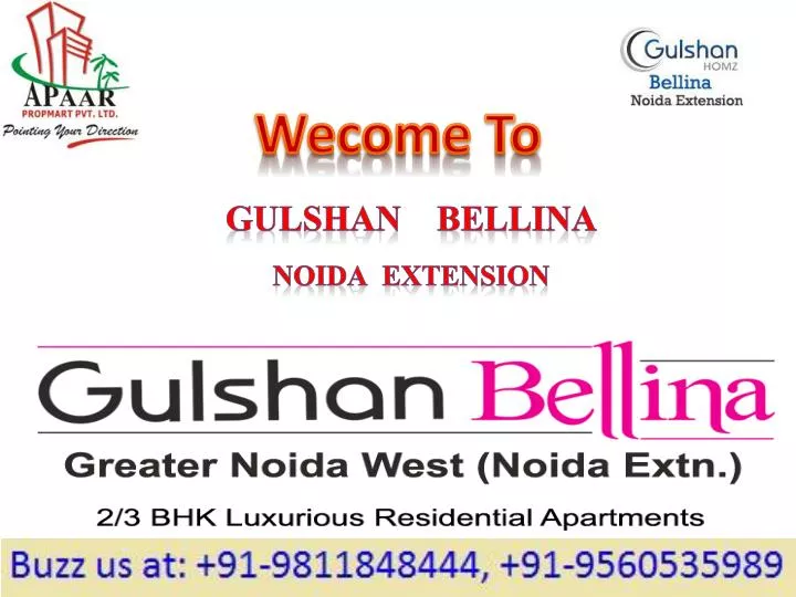 gulshan bellina noida extension