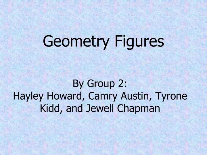 geometry figures