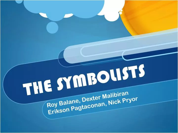 the symbolists