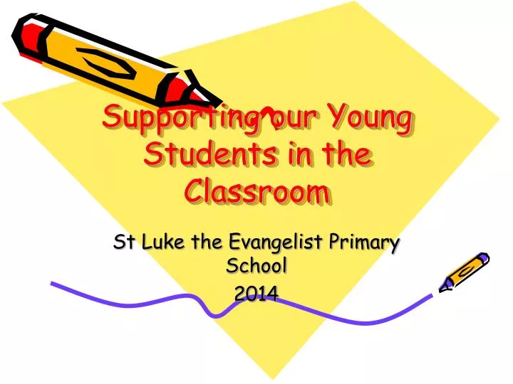 supporting our young students in the classroom