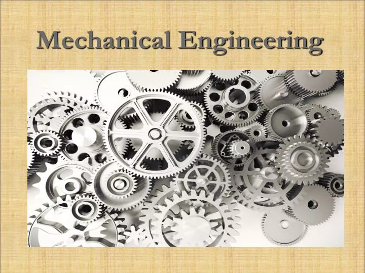 mechanical engineering
