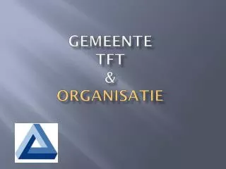 gemeente tft organisatie