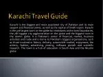 Karachi Travel Guide - slide 1
