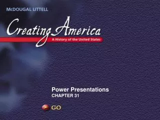 Power Presentations CHAPTER 31