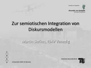zur semiotischen integration von diskursmodellen