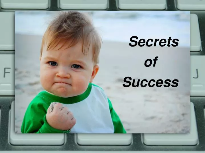 secrets of success