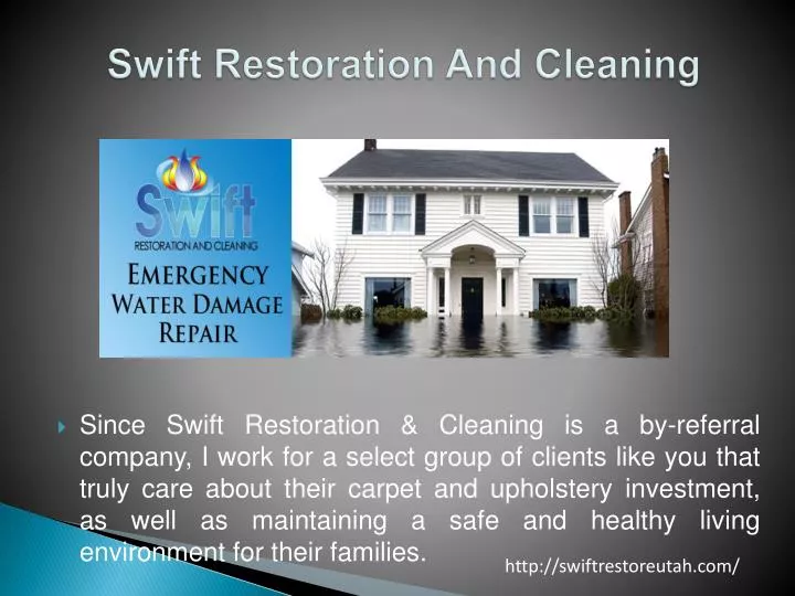 swift restoration and cleaning