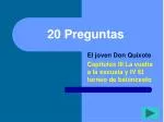 20 Preguntas - slide 1