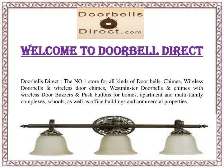 welcome to doorbell direct