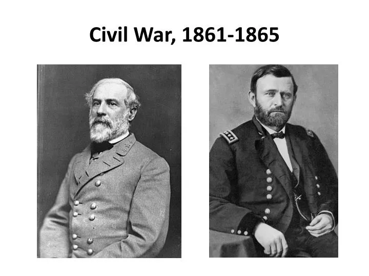 civil war 1861 1865