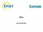 Bias - slide 1