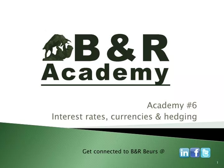 academy 6 interest rates currencies hedging
