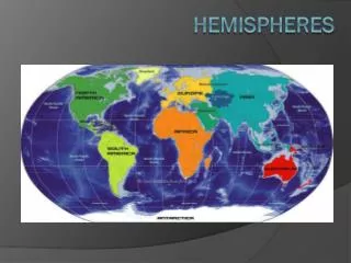 Hemispheres