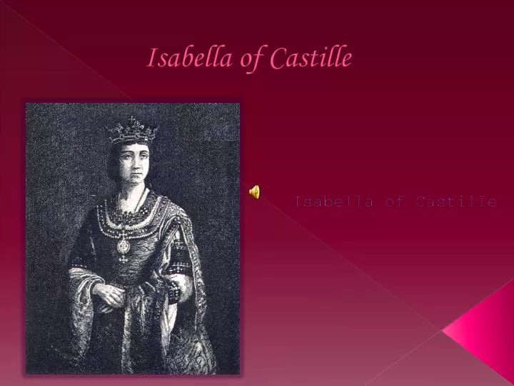 isabella of castille
