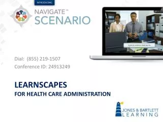Learnscapes for health care Administration