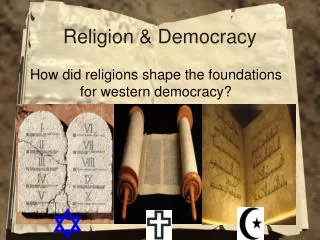 Religion &amp; Democracy