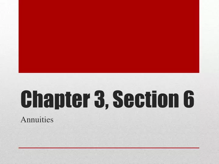 chapter 3 section 6