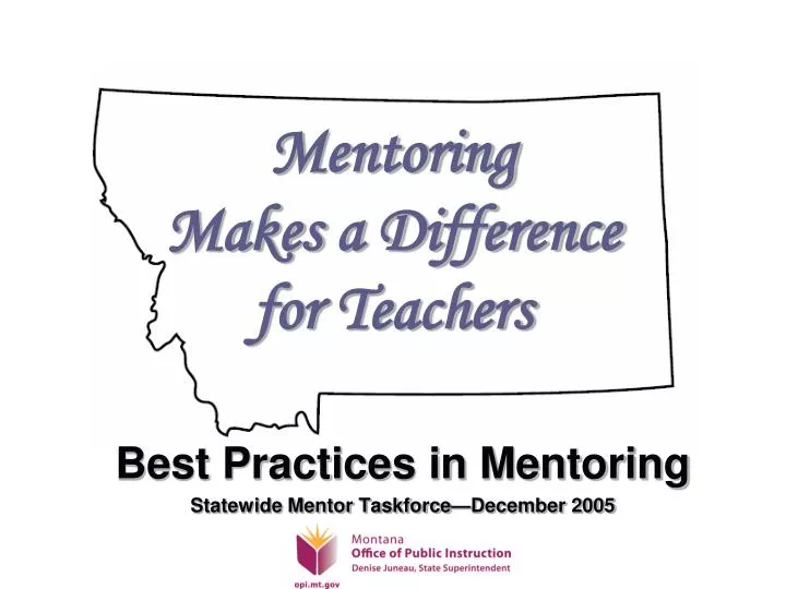 mentoring makes a difference for teachers