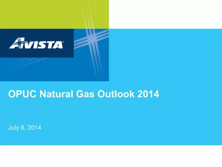 opuc natural gas outlook 2014