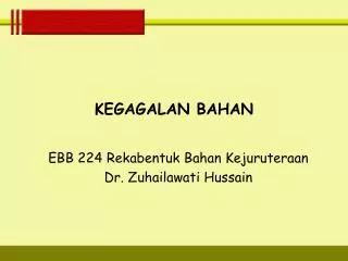 kegagalan bahan