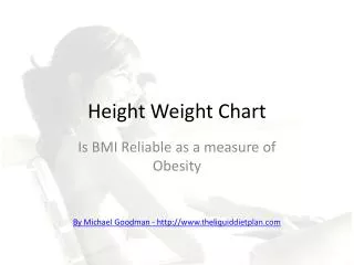 Height Weight Chart