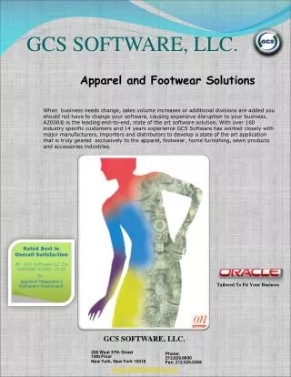 GCS SOFTWARE, LLC.