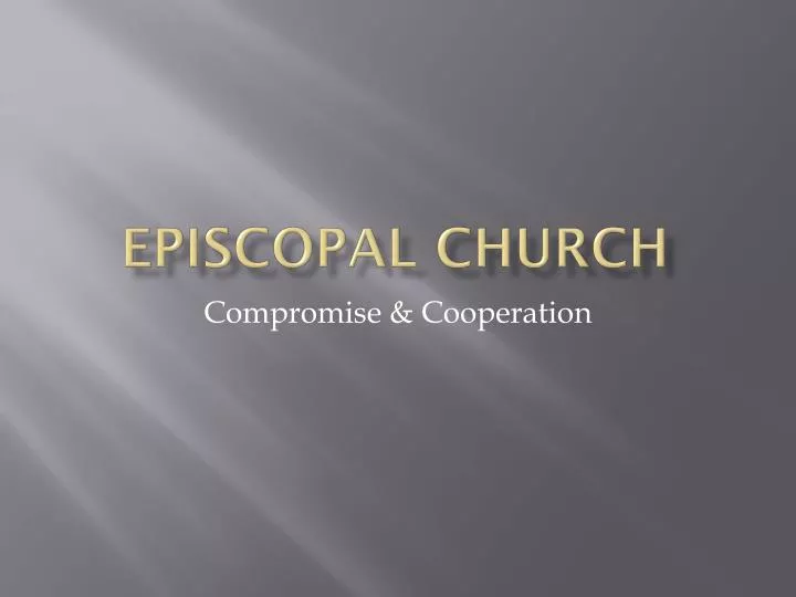 episcopal church