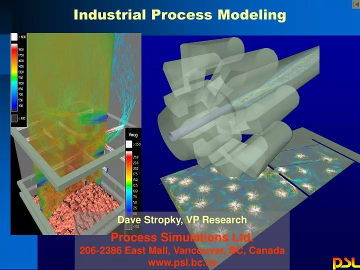 industrial process modeling