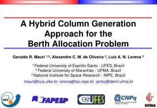 A Hybrid Column Generation Approach for the Berth Allocation Problem