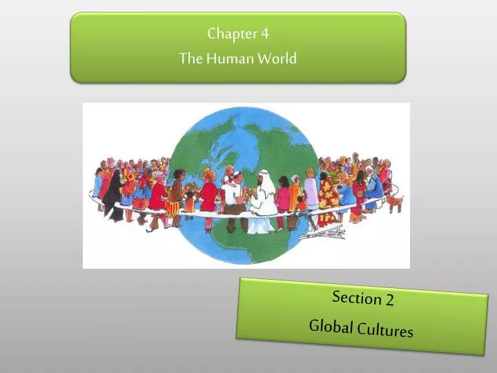 chapter 4 the human world