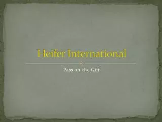 Heifer International