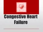 Congestive Heart Failure - slide 1