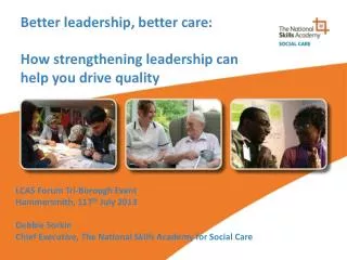 Better leadership, better care: How strengthening leadership can help you drive quality