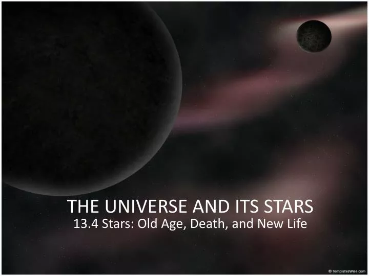 the universe and its stars
