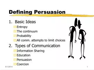 Defining Persuasion
