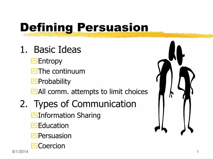 defining persuasion