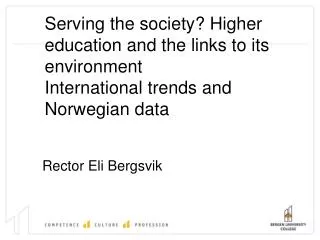 Rector Eli Bergsvik