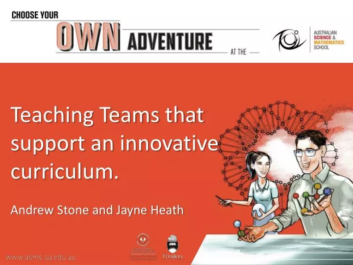 teaching teams that support an innovative curriculum andrew stone and jayne heath