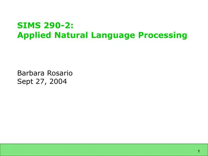 sims 290 2 applied natural language processing